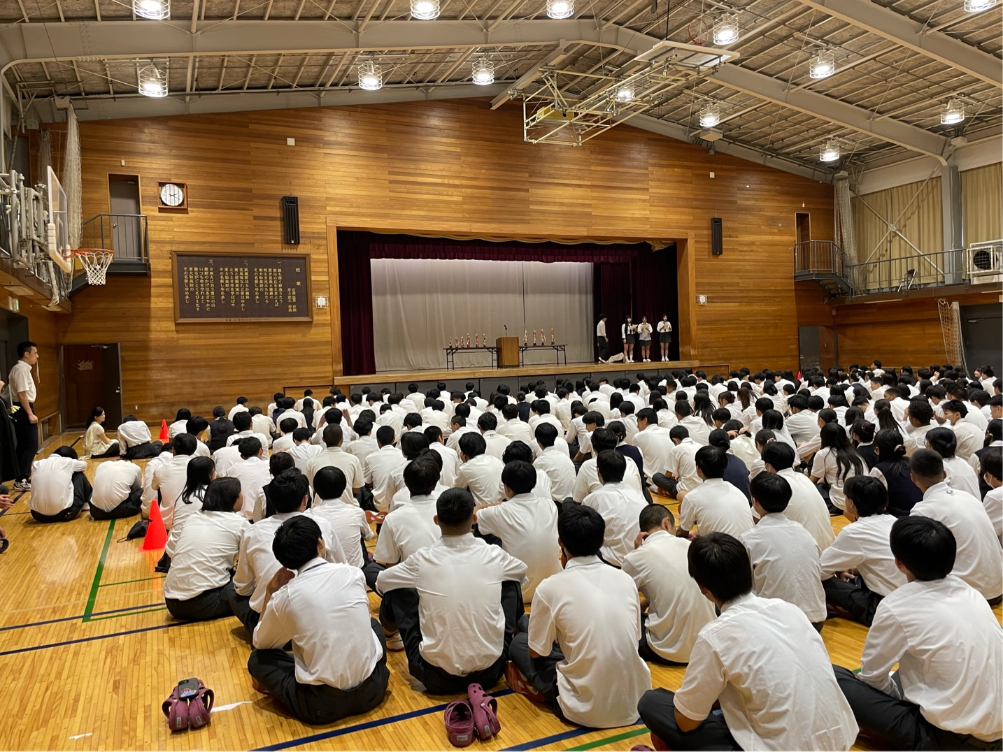 楢木祭閉会式 (1)